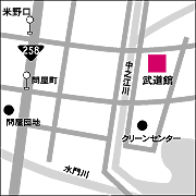 武道館の地図