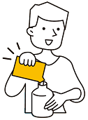 詰め替えできる商品を選ぶ