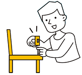 修理するなど手を加え、長く大切に使う