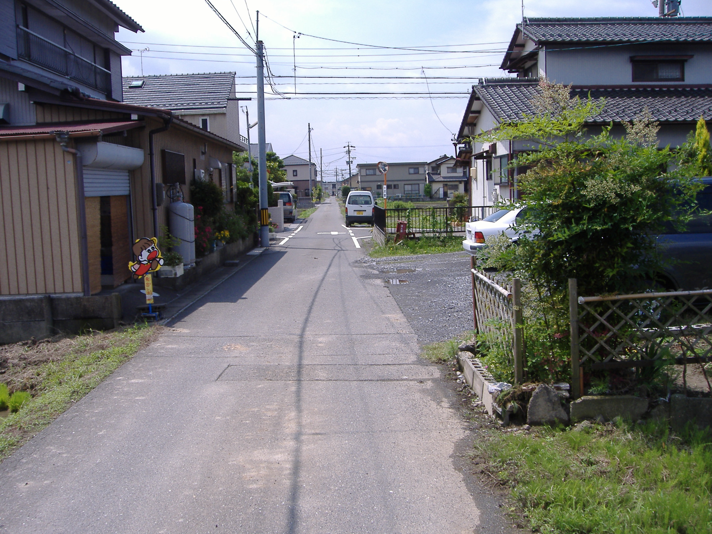 工事前の写真（側溝整備）