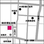 総合福祉会館の地図