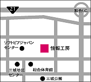 大垣商工会議所の地図