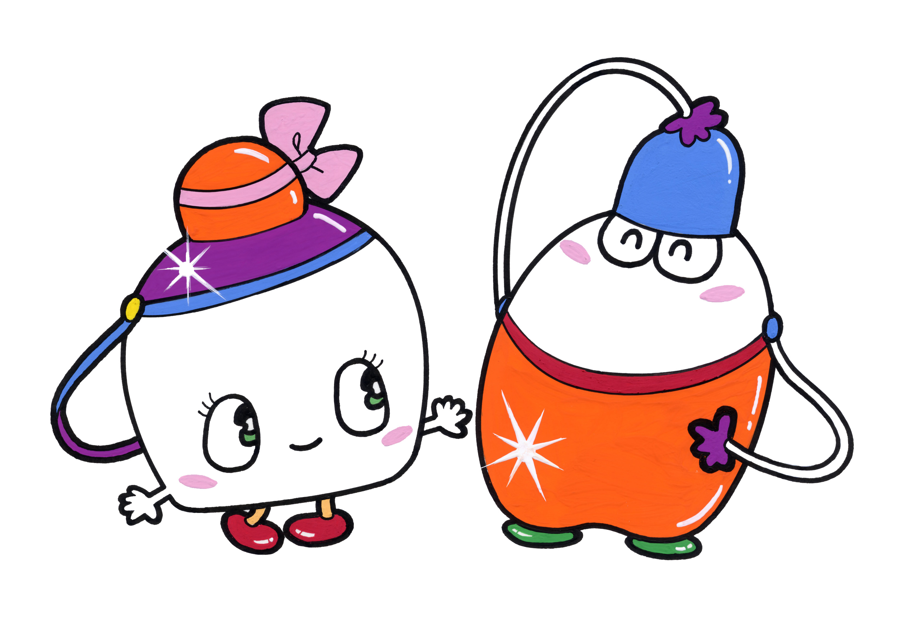 スイスイちゃん スイトーくん