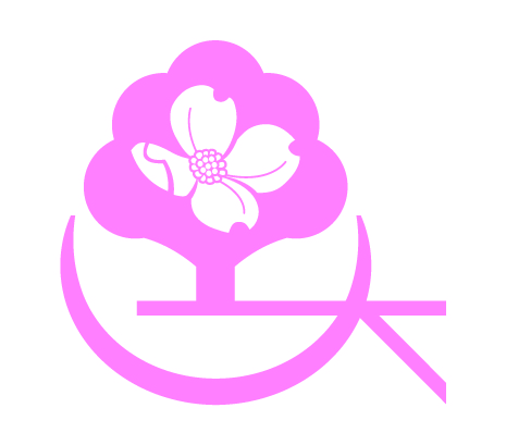 大垣市の花木「ハナミズキ」のシンボルデザイン