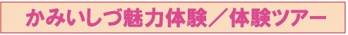 魅力体験
