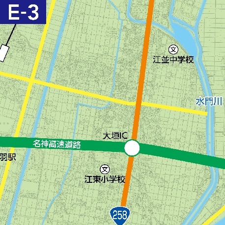 E-3（大垣地域）