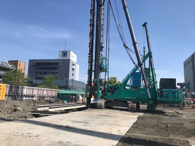 土留め工事(開始)