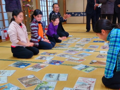 カルタ大会の画像