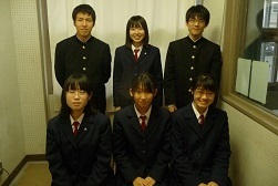 大垣東高等学校放送部のみなさん