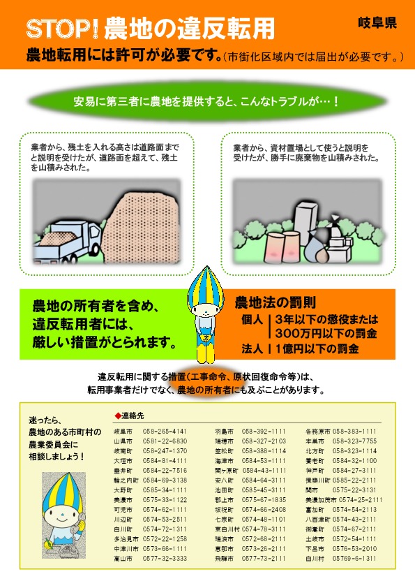農地転用には許可 届出 が必要です 大垣市公式ホームページ 水の都おおがき 農地転用には許可 届出 が必要です 大垣市公式ホームページ 水の都おおがき
