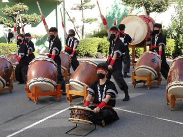 大垣工業高等学校太鼓部のみなさん