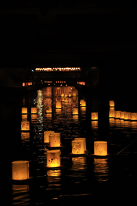 水門川万灯流し