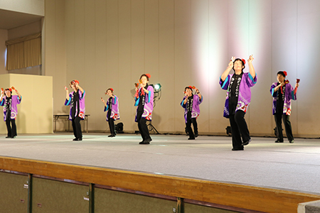 ステージ発表(よさこい)の写真