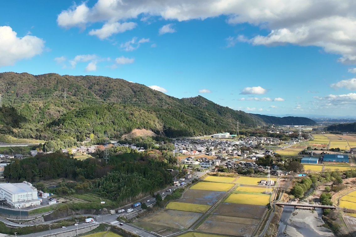 上石津町牧田地域の常夜燈群の写真