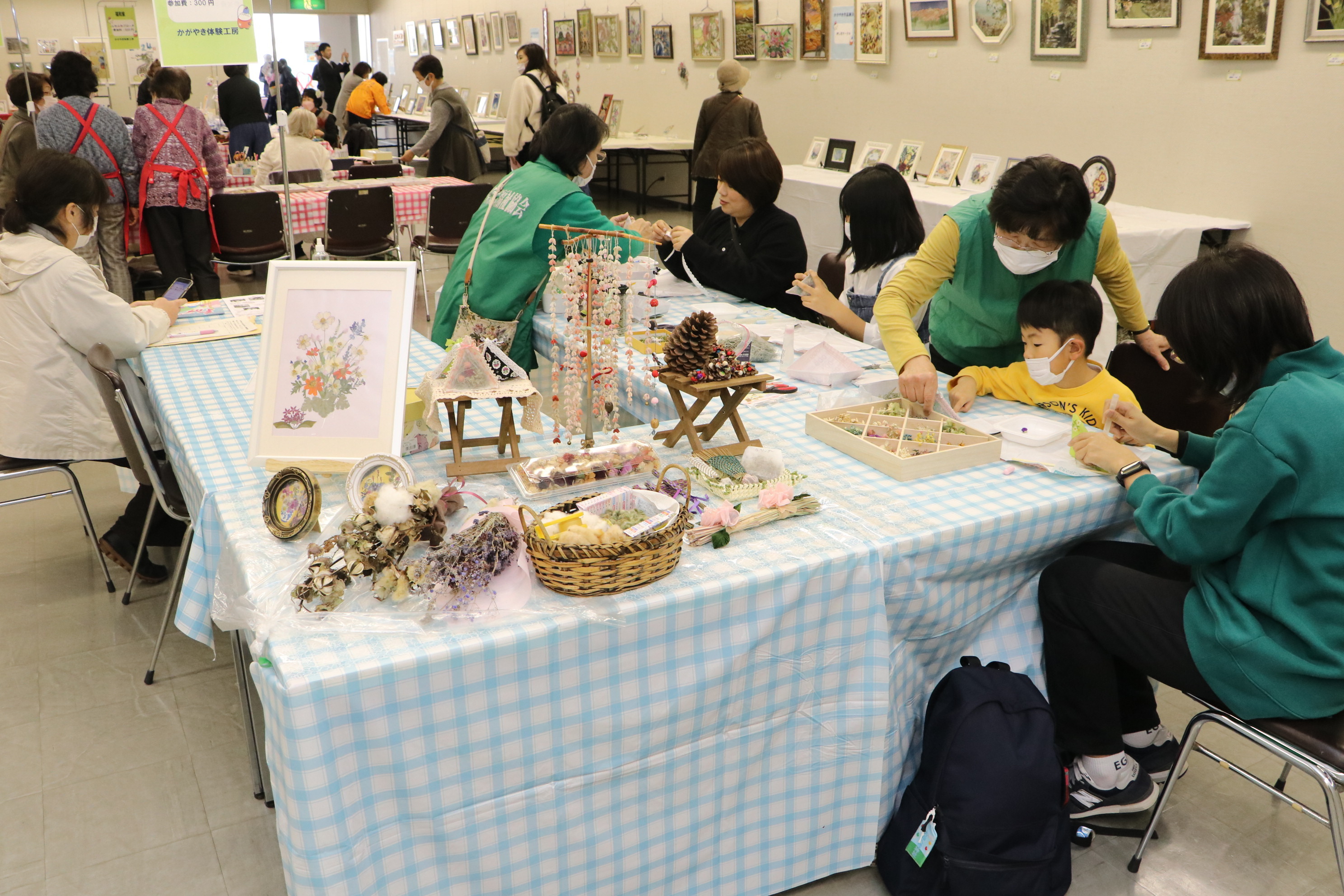 前回のかがやき体験工房の様子