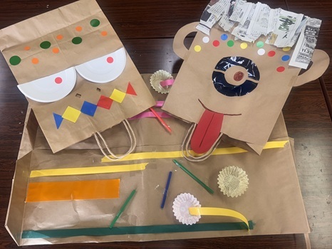 でき上がったワークショップ作品