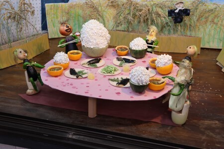 町内作りもの（ダシ）の展示