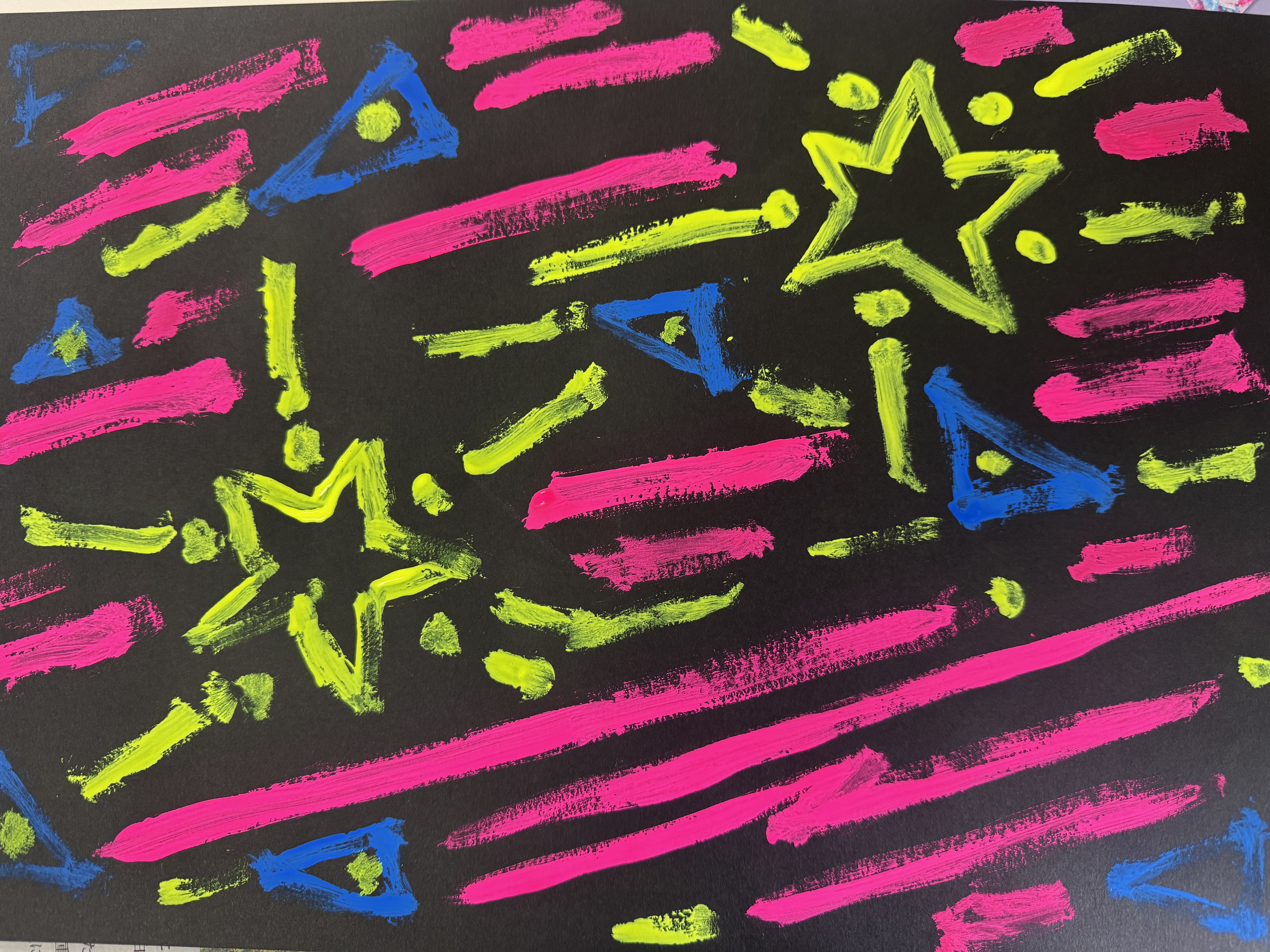 でき上がったワークショップ作品