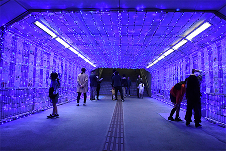 大垣駅南口地下道