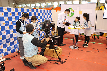 テレビ局スタッフの仕事体験